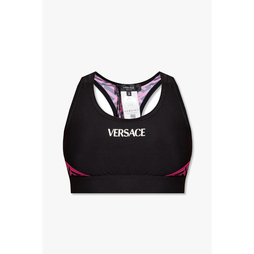 Versace Black Sports Top - Women